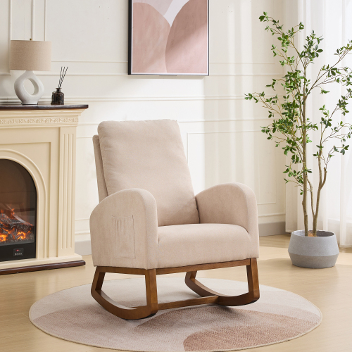 27.2"W Rocking Chair for Nursery - Image 5