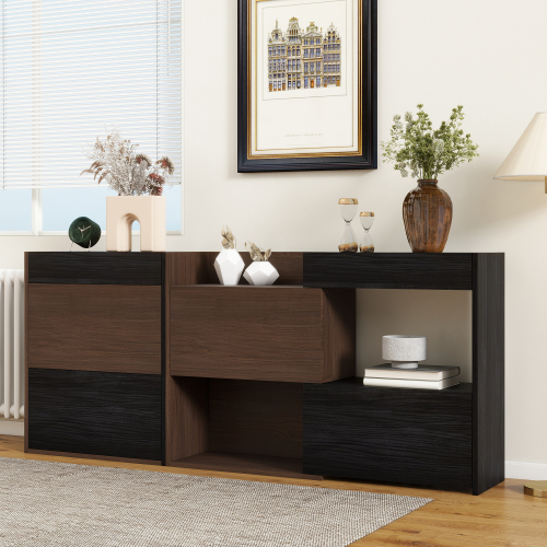 Multifuctional Storage Cabinet, Buffet Sideboard with Drawer - Image 2