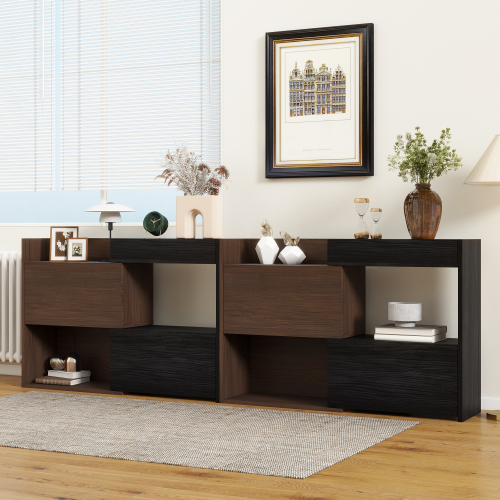 Multifuctional Storage Cabinet, Buffet Sideboard with Drawer - Image 5